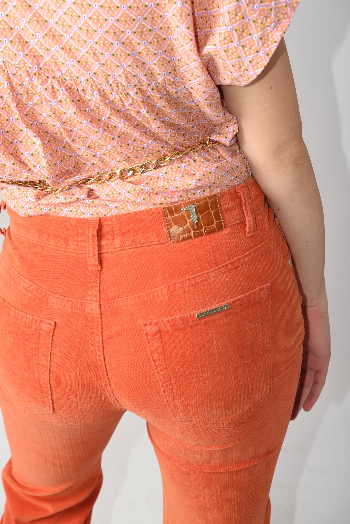 PANTALONE FIRMATO "TRUSSARDI" MADE IN ITALY