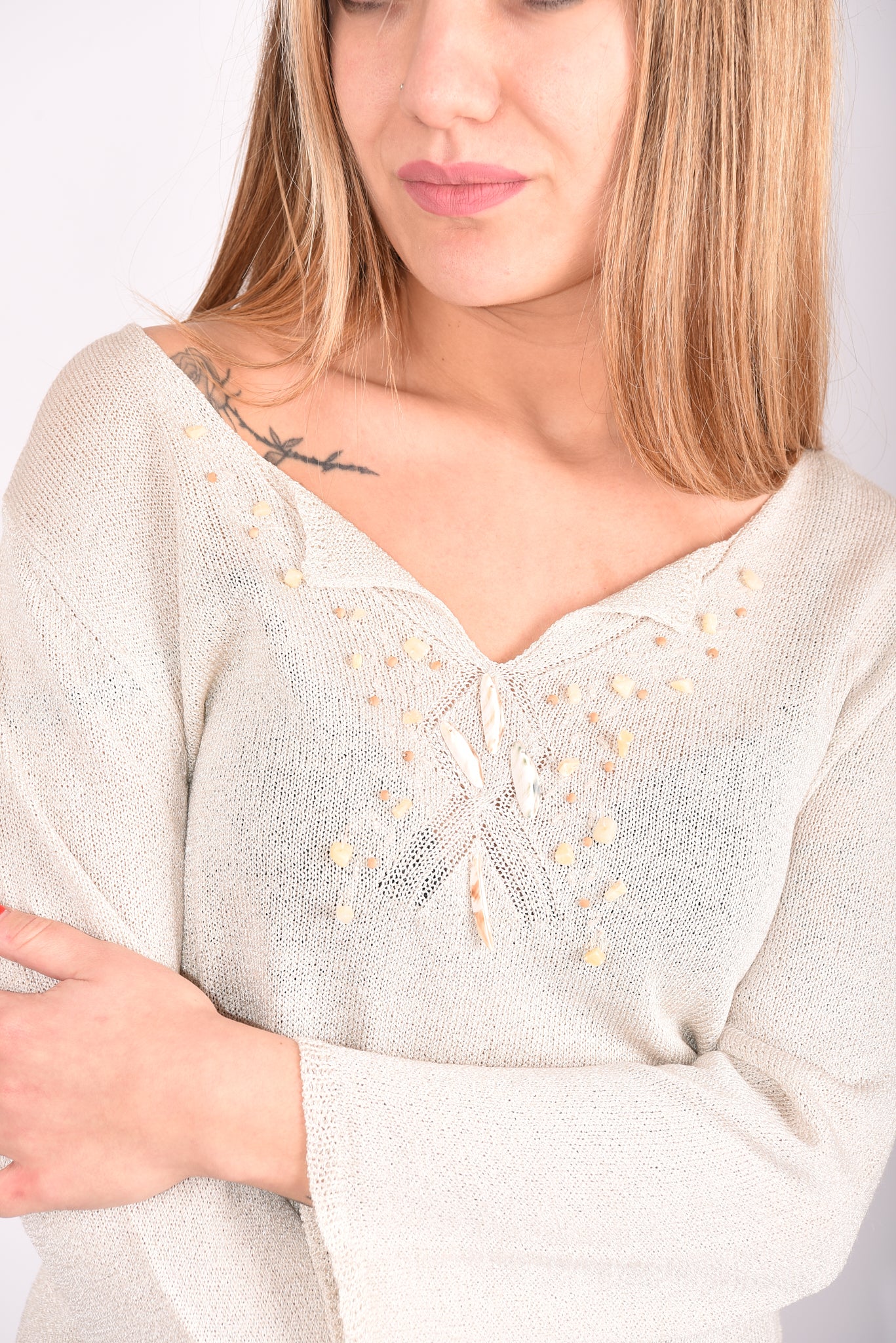 MAGLIA FIRMATA " KOPERTINA" MADE IN ITALY