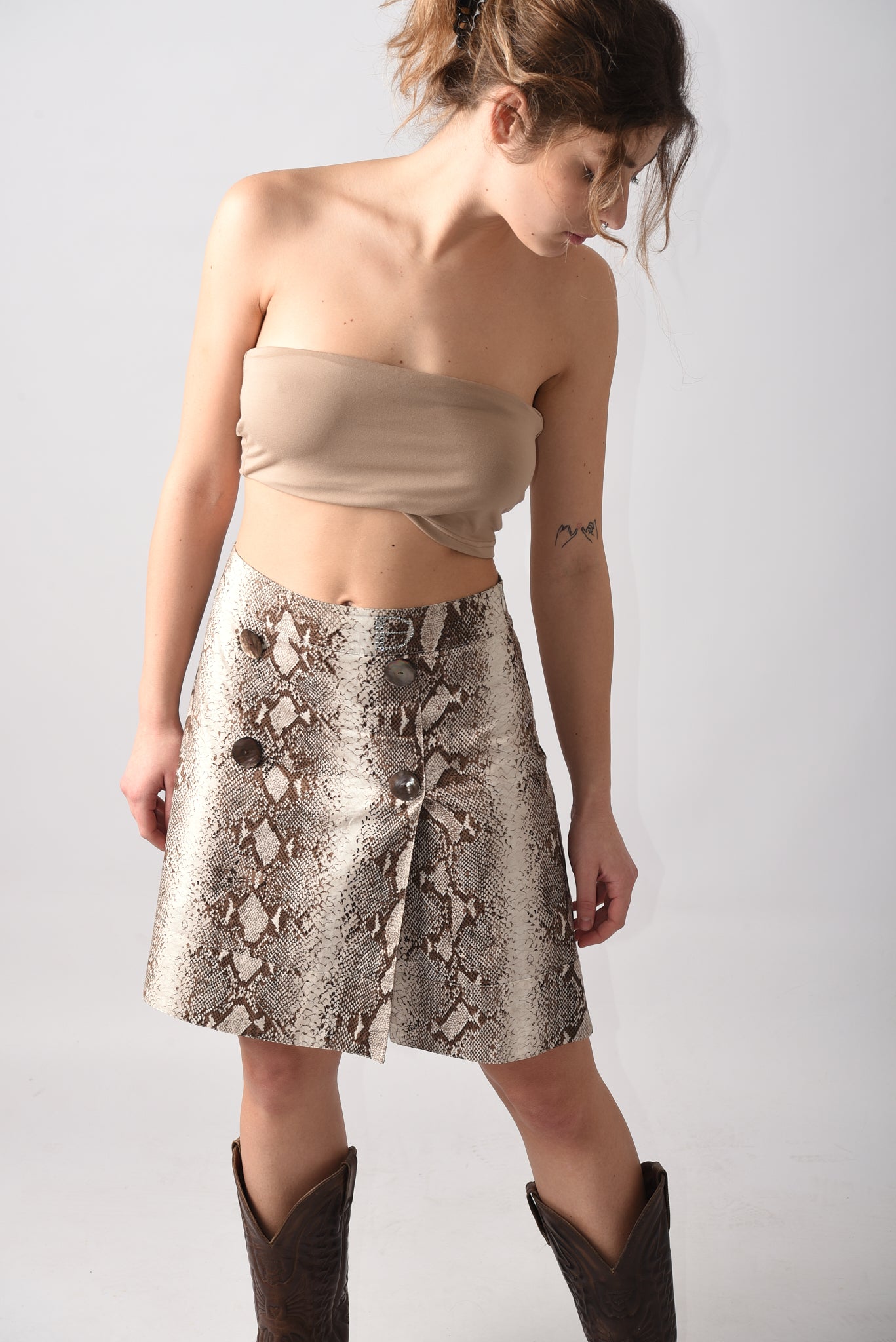 GONNA-MINI FIRMATA "BLUMARINE"