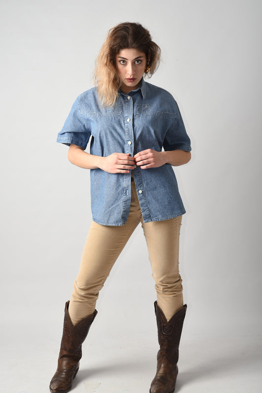CAMICIA JEANS MADE IN ITALY