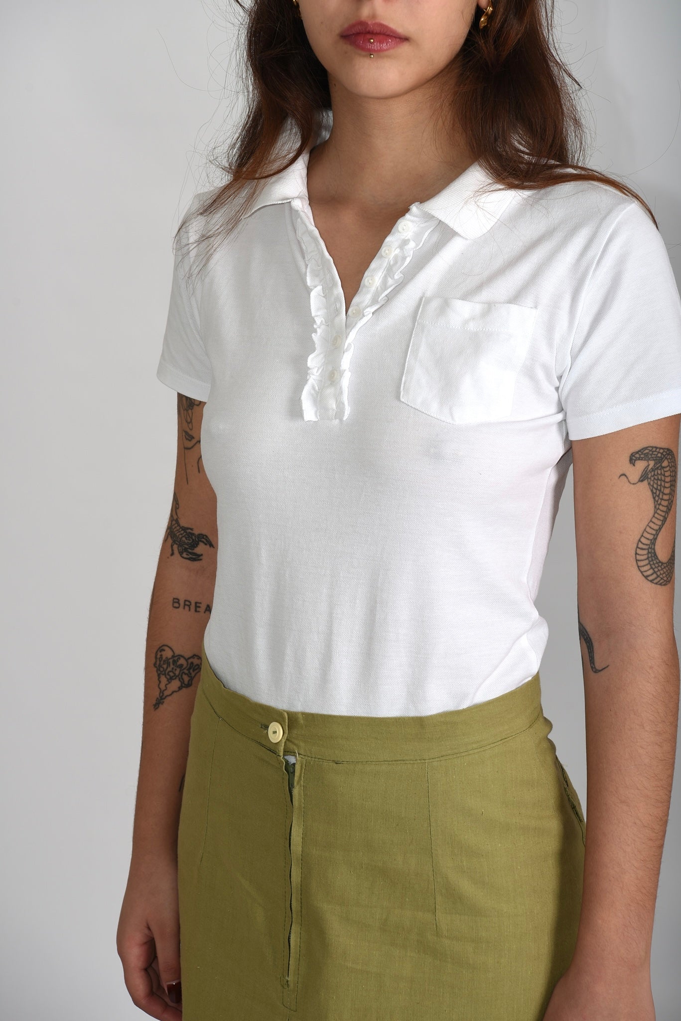 POLO BIANCA 100% COTONE