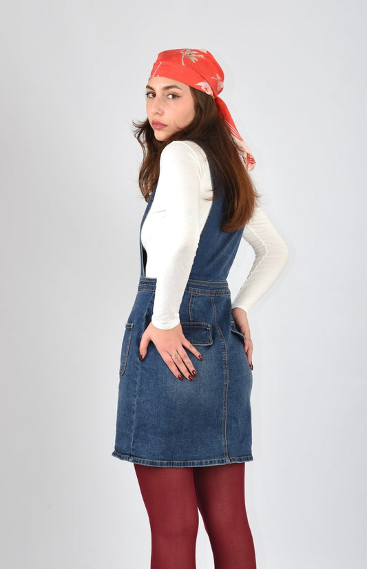 SALOPETTE GONNA-MINI JEANS