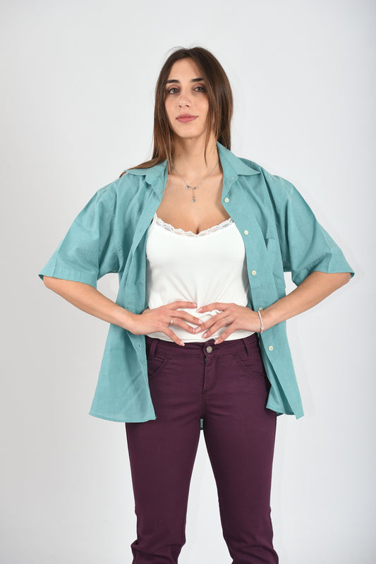 CAMICIA FIRMATO "ROSSO TIZIANO" MADE IN ITALY