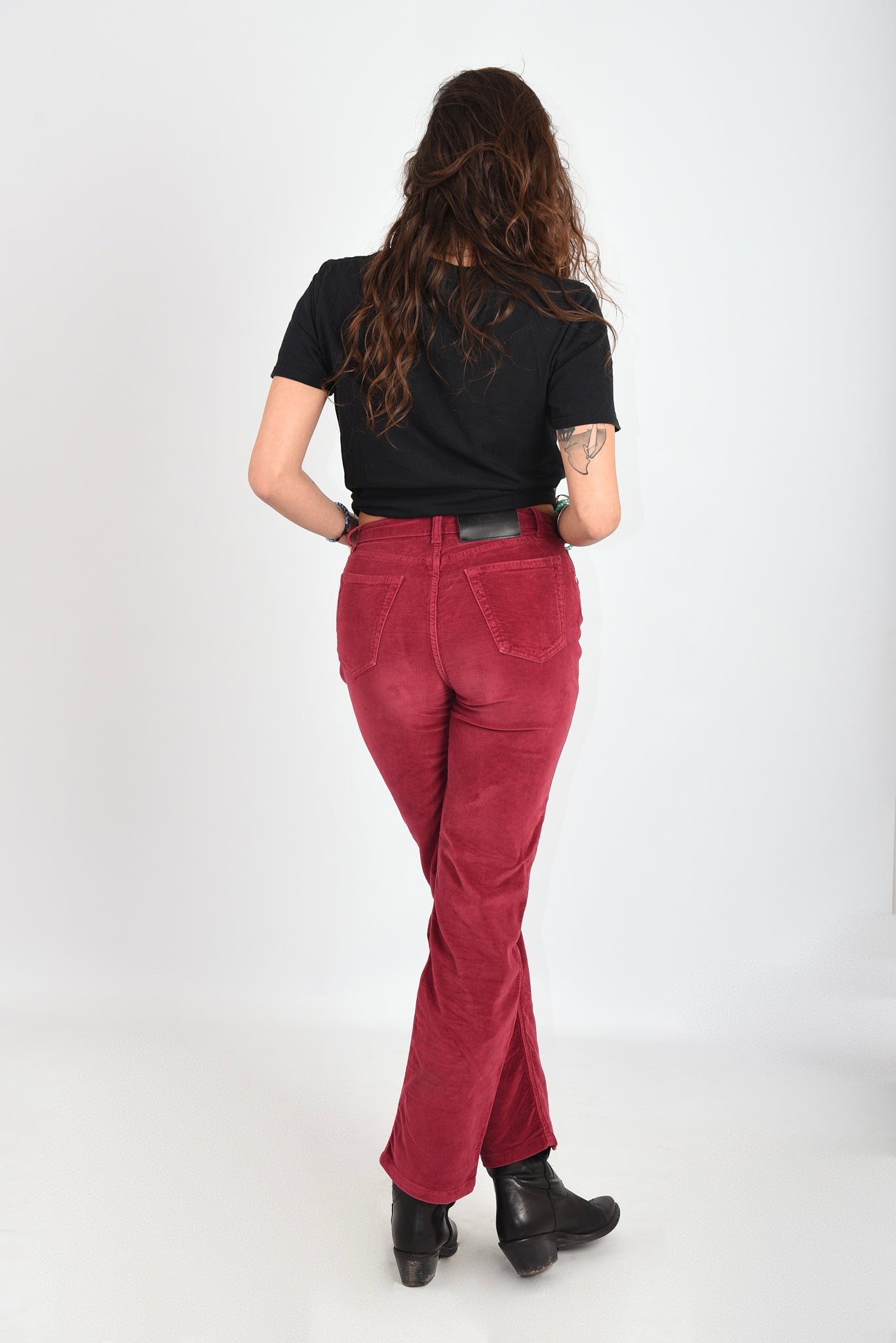 PANTALONE VELLUTO FIRMATO "LES COPAINS"