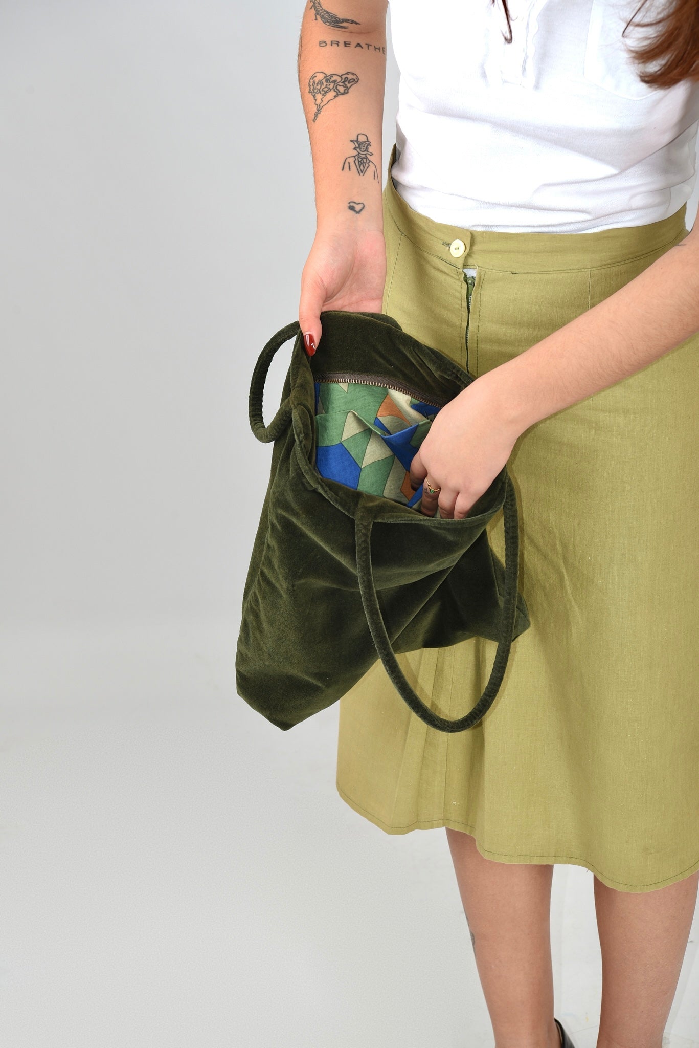 BORSA VINTAGE IN VELLUTO
