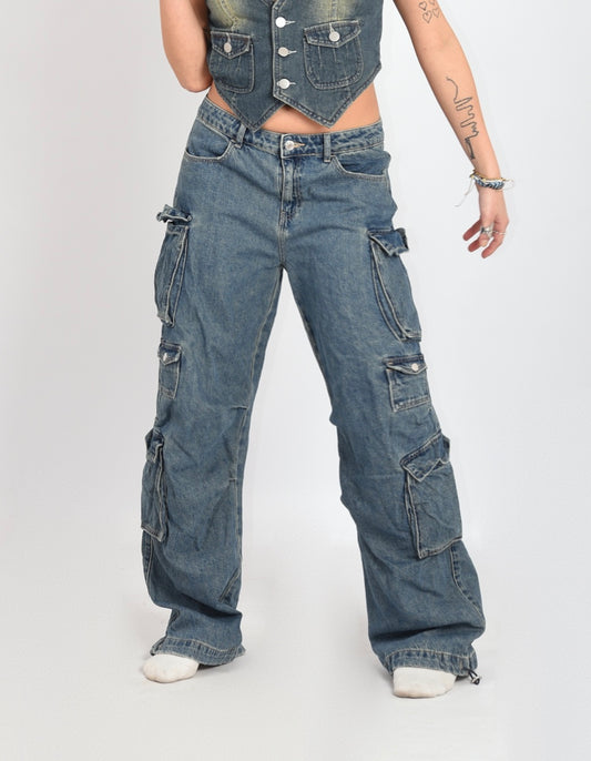 JEANS CARGO ANNI '90